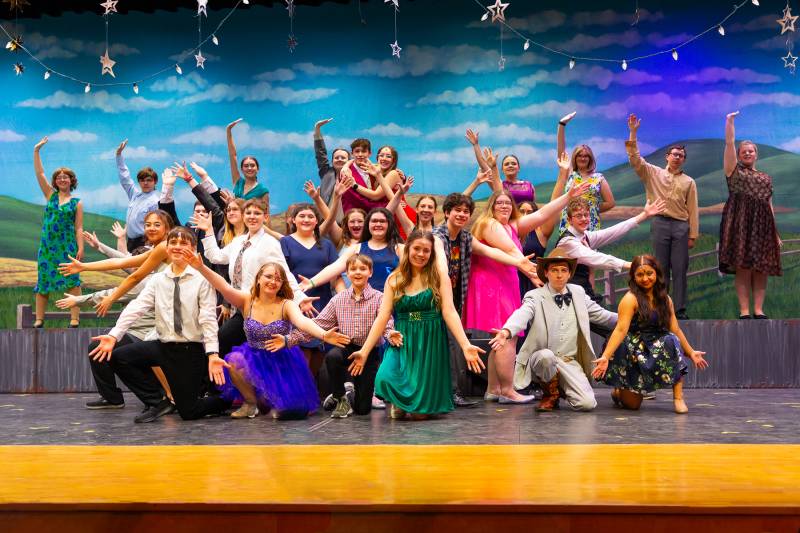 Batavia High School opens this Friday evening with Footloose musical.  Photo by Steve Ognibene