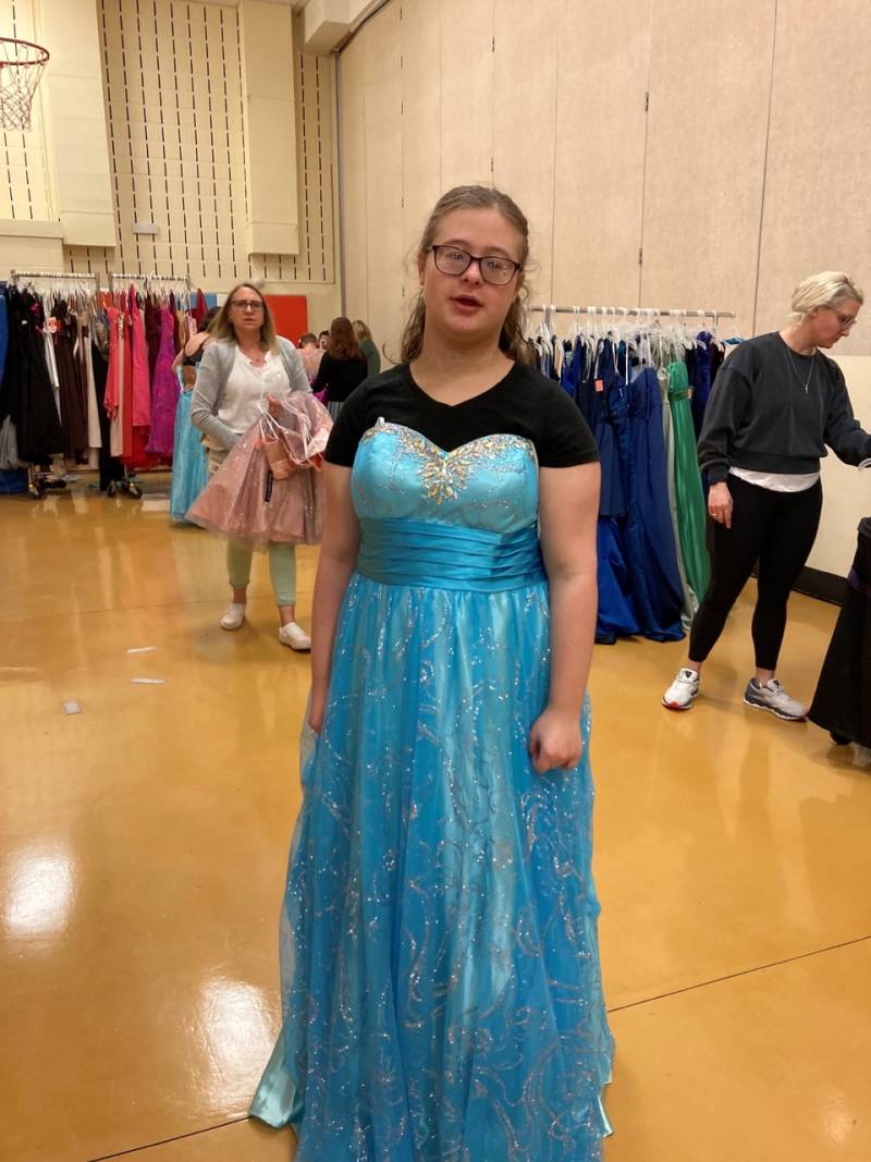Batavia School For Blind prom dress