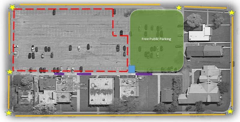 Phase I parking plan for downtown