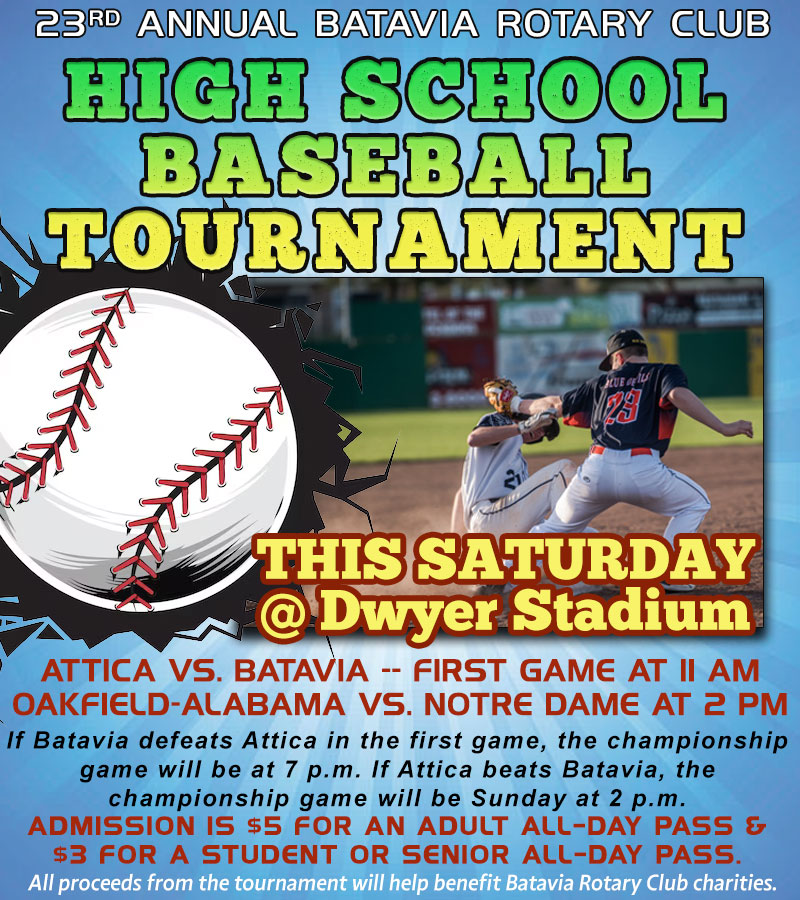 Sponsored Post Batavia Rotary's 23rd annual high school baseball