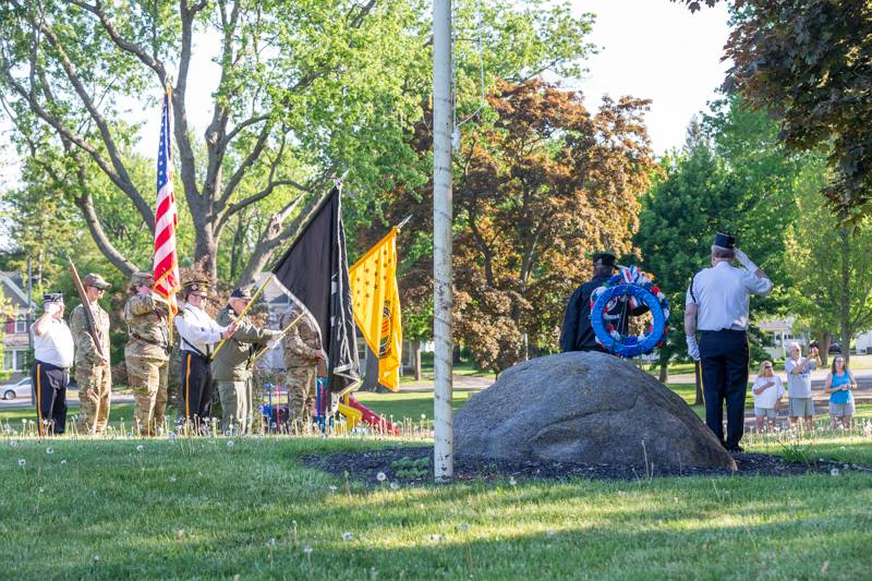 World War One memrial tribute at williams park