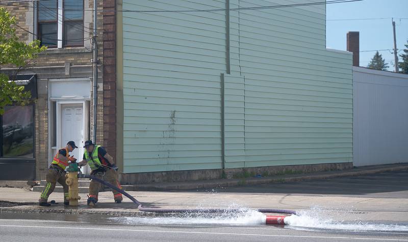 fire hydrant flushing