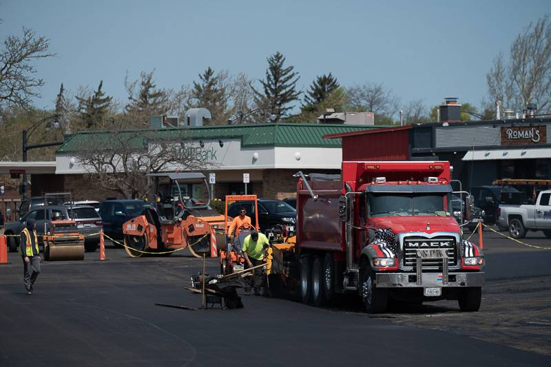 Jackson Street Parking Paving