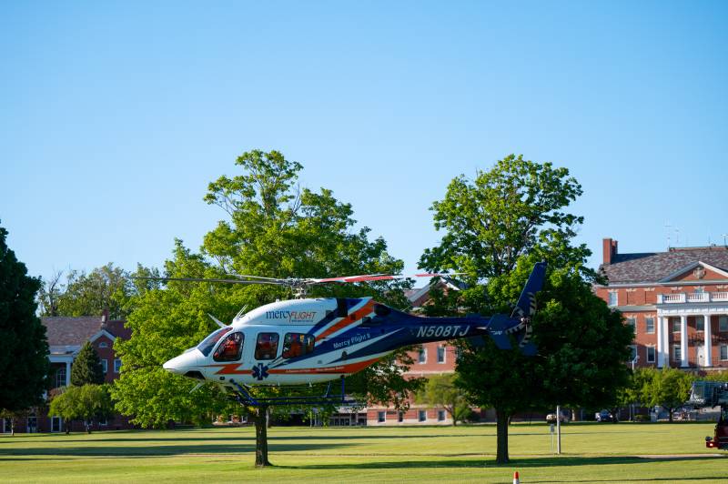 mercy flight at va hospital