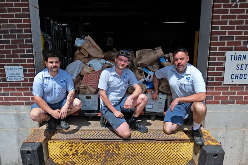 post office food drive