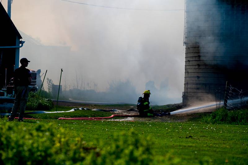 sumner road barn fire darien