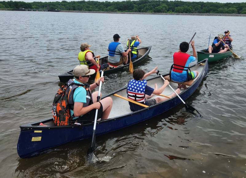 Gone fishin': Scouts complete fly fishing badge at Attica