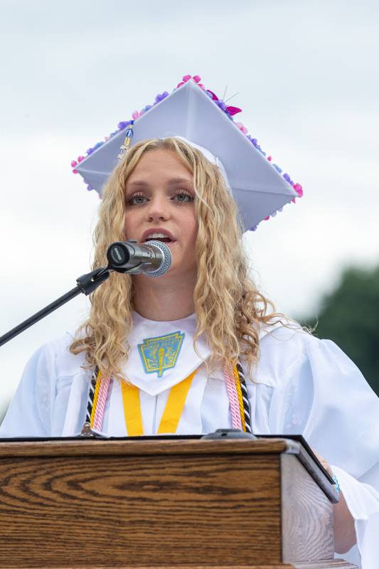 Student Speaker Senior Clara Wood