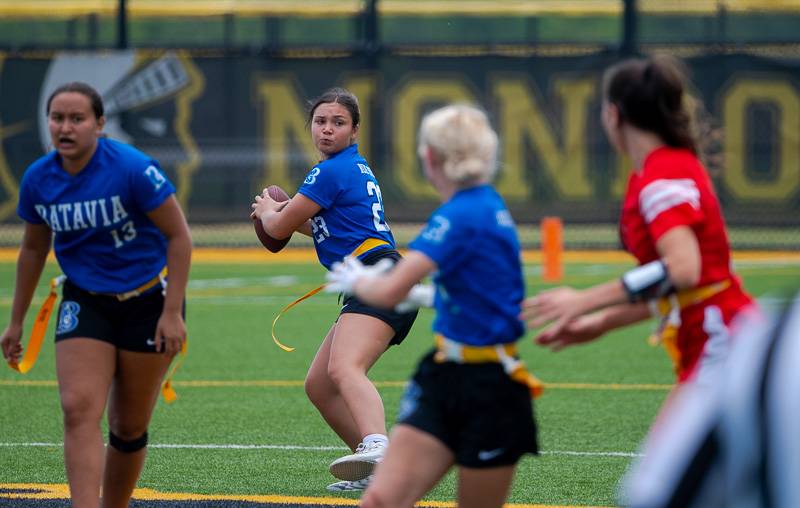 H.S. FLAG FOOTBALL: Batavia earns historic win on first-ever