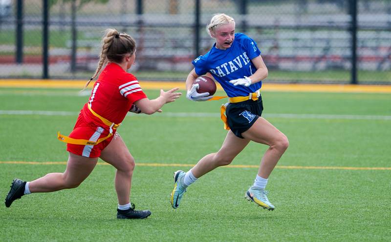 batavia girls flag football