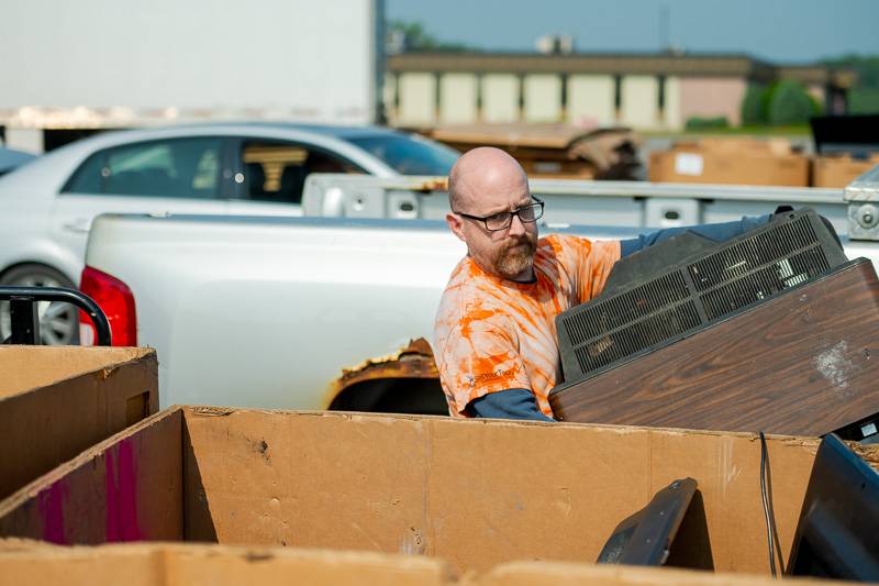 Electronics recyclers from King County's Take it Back Network