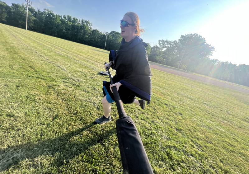 medieval reenactors  at kibbe park