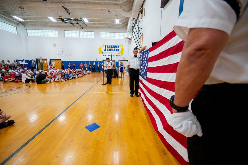 jackson school flag day