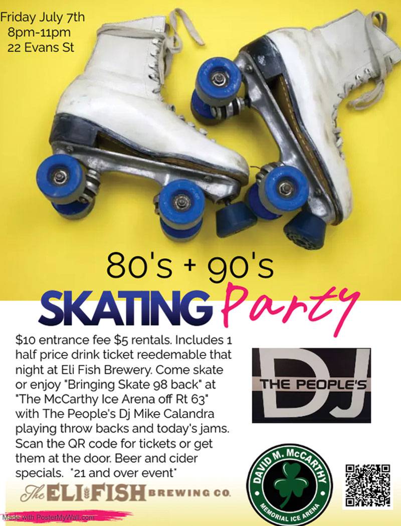 Skate Party, Dave McCarthy Memorial Ice arena