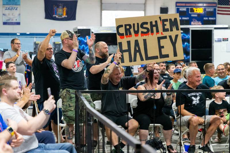 Empire State Wrestling event held at McCarthy Ice Arena, Photo by Steve Ognibene