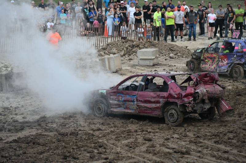 demo derby genesee county fair