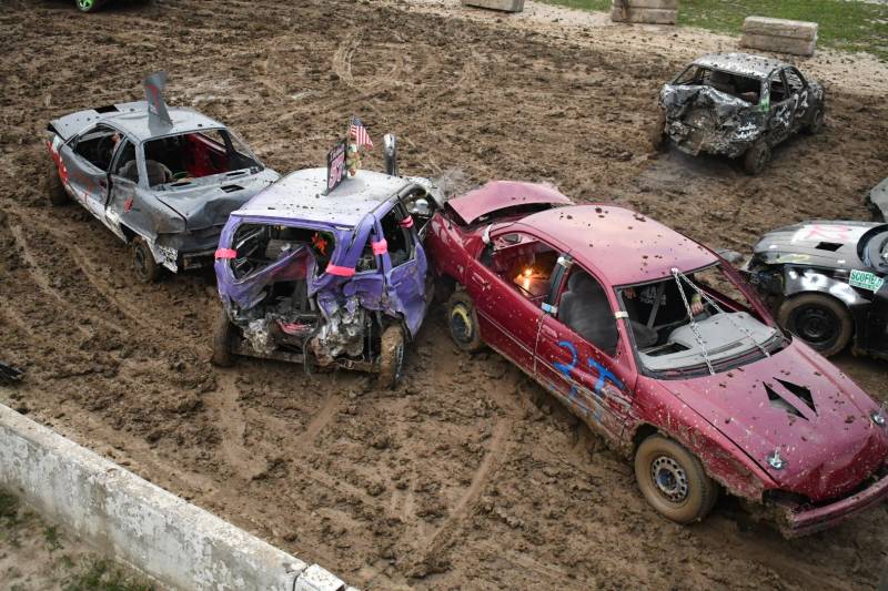 demo derby genesee county fair