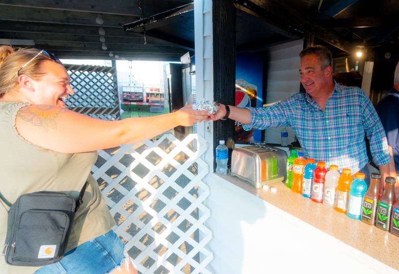 Genesee County legislature at Genesee County Fair 