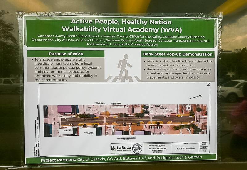 bank street walkability demonstration 2023