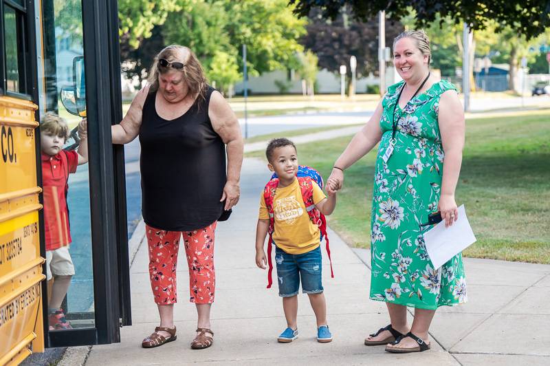 Robert Morris School First Day