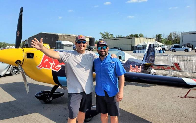 red bull skydiving logo wings