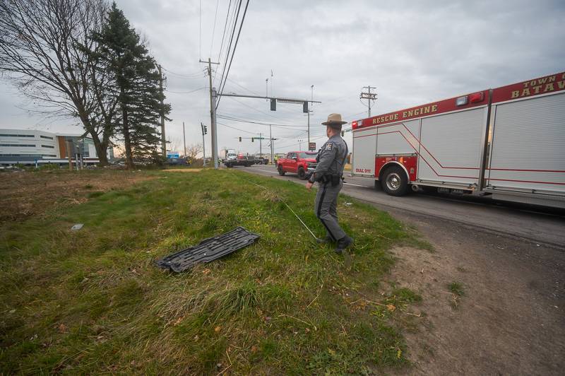 route 98 and federal drive accident state police troopers