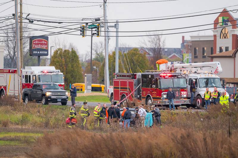 route 98 and federal drive accident state police troopers