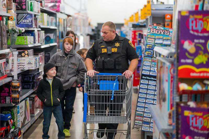 shop with a cop walmart 2023