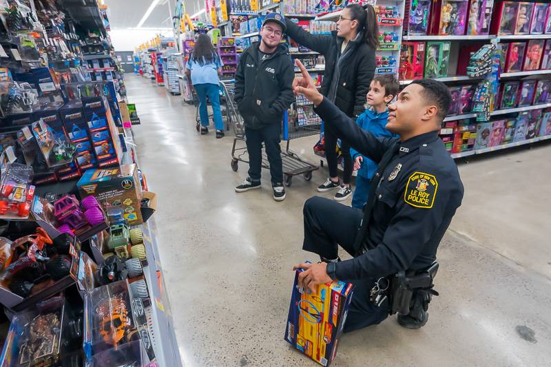 shop with a cop walmart 2023