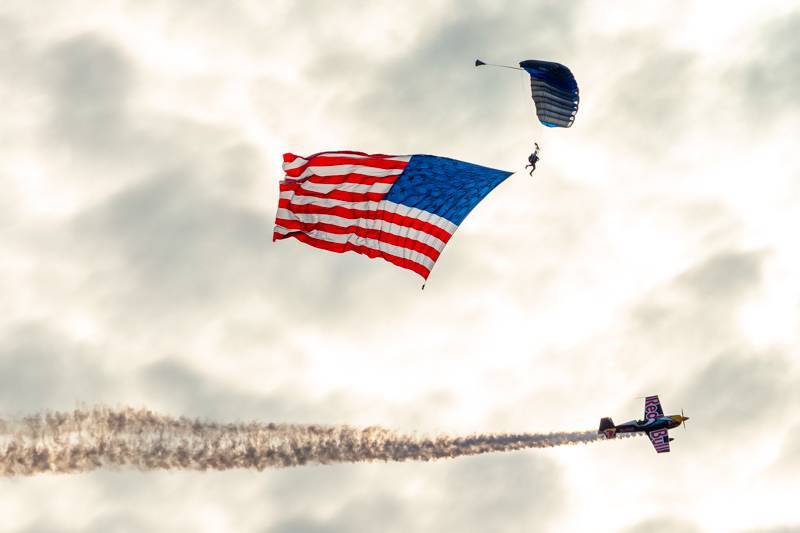 Wings To Return Over Batavia In 2024 The Batavian   Wings Over Batavia Us Flag 