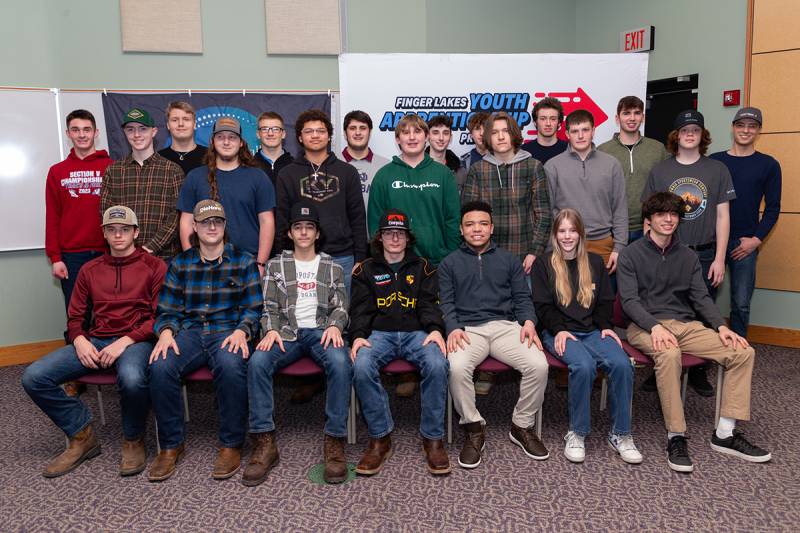 Students from all over the Genesee Region in attendance of signing day.  Photo by Steve Ognibene.