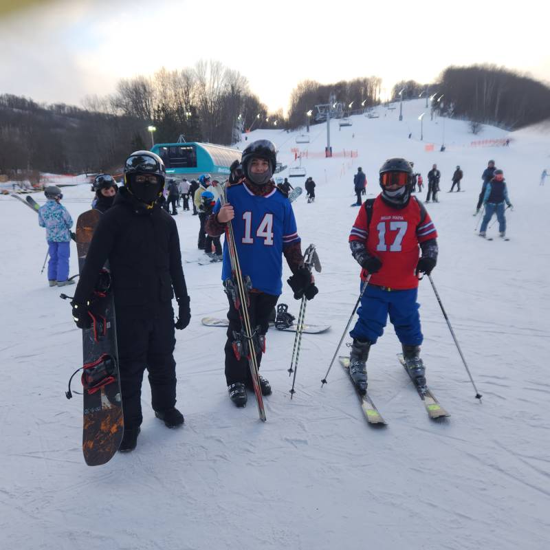 Bills Mafia Boy Scouts at Holiday Valley