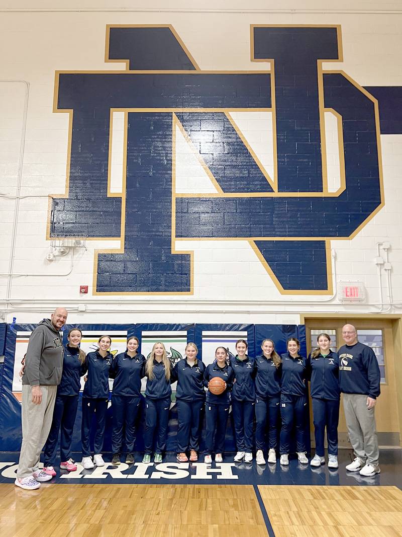 notre dame girls basketball team