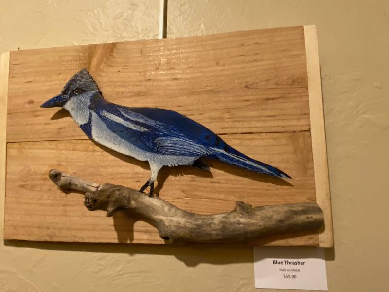 Bryan Wright blue thrasher