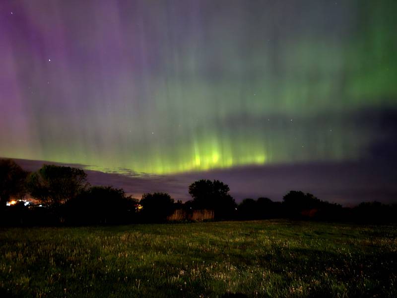 Readers Photos: Northern Lights over Genesee County | The Batavian