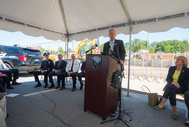 batavia PD police station groundbreaking