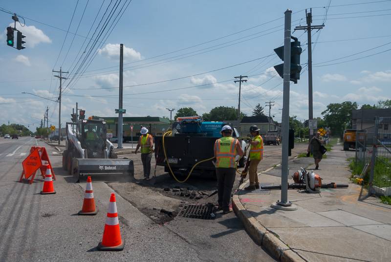 jackson street milling work