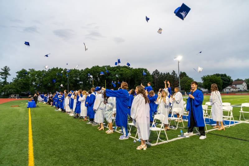 Batavia High celebrates its One hundred and Forty Second Annual Commencement  Photo by Steve Ognibene