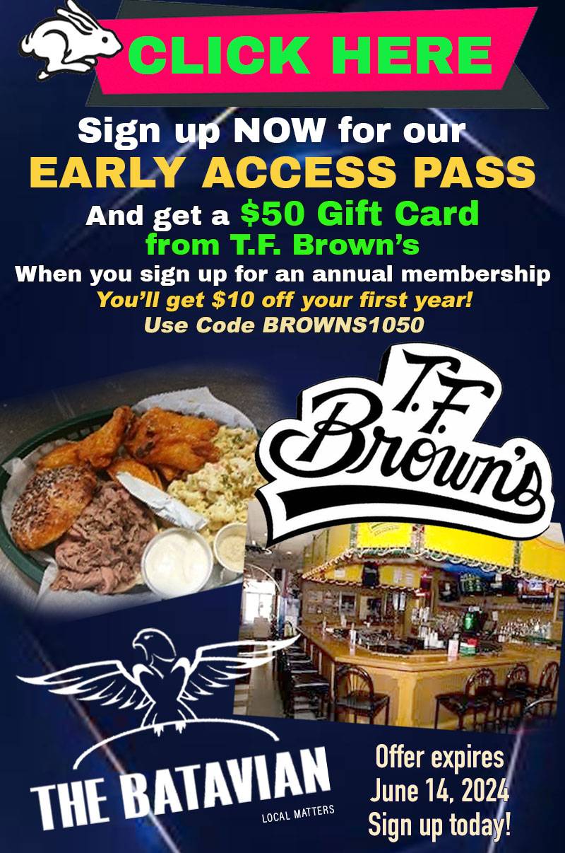 Early Access Pass, T. F. Brown's