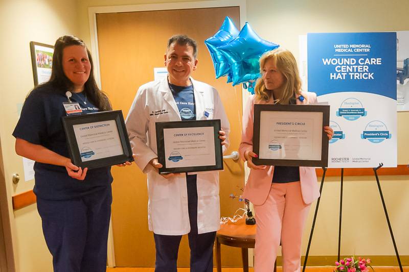 wound care center award ummc