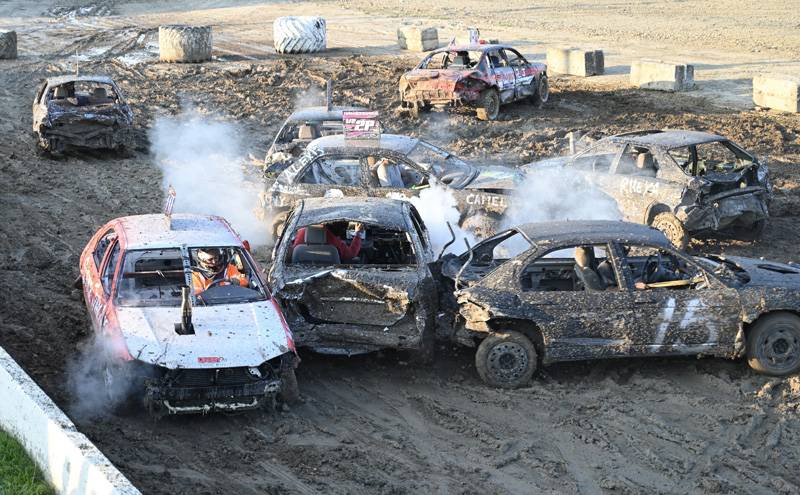 demo derby genesee county fair