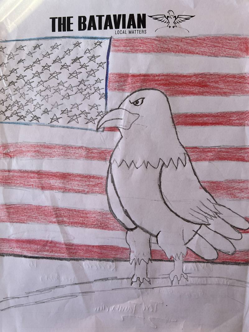 dylan's eagle drawing