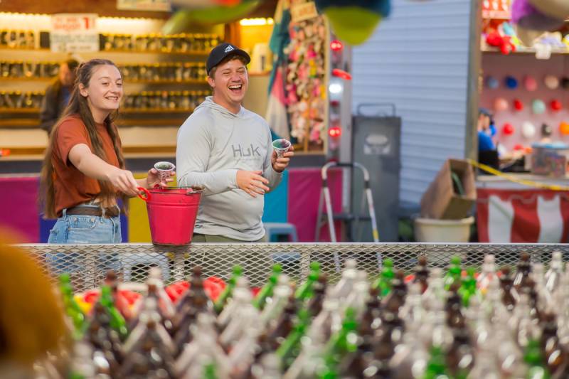 genesee county fair midway