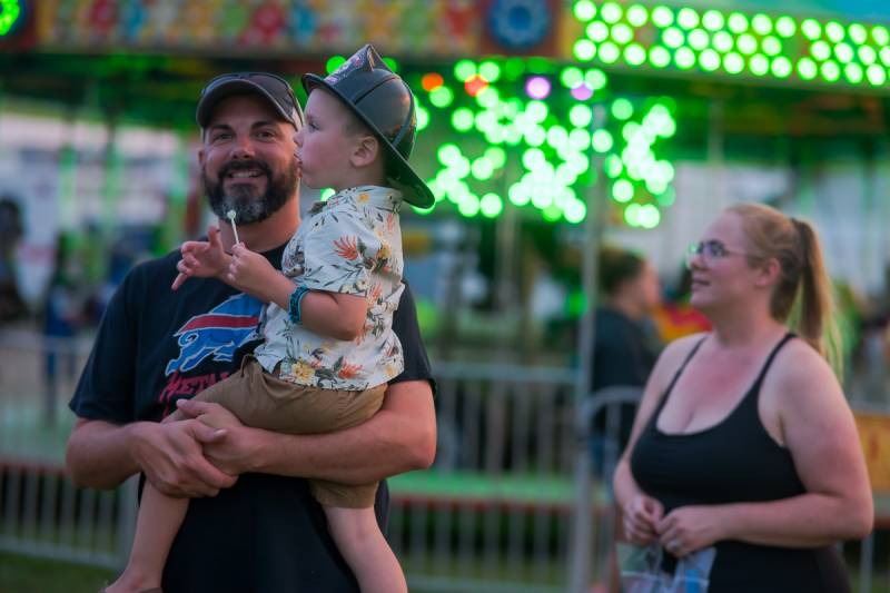 genesee county fair midway