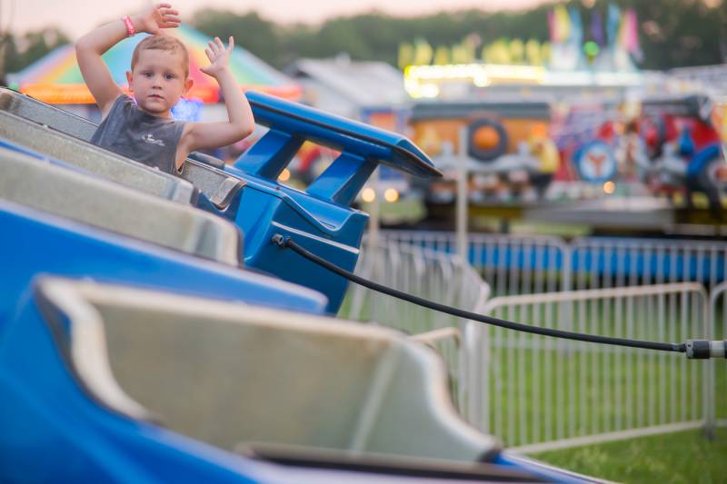 genesee county fair midway