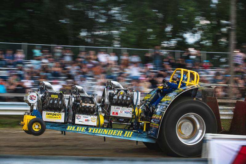 alexander fire tractor pull