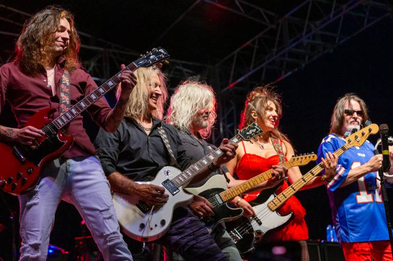 Tommy DeCarlo and his band headlines Batavia Downs for its final summer performance friday evening  Photo by Steve Ognibene