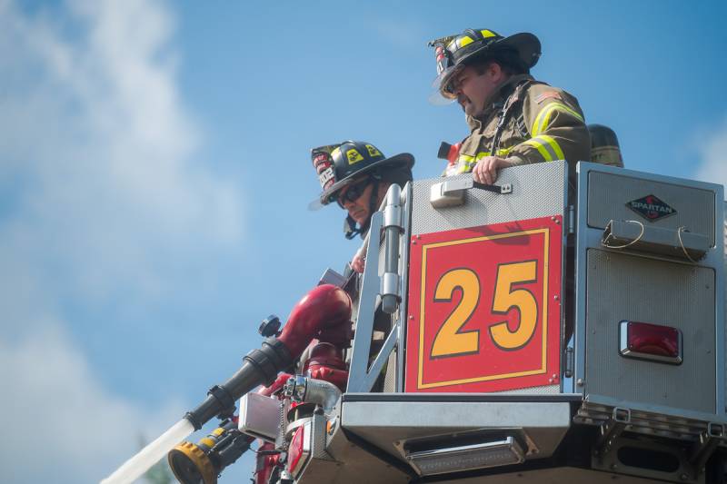 csx train fire corfu ny