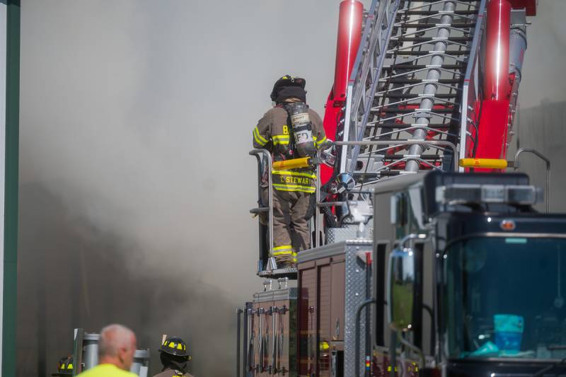 Barn fire bridge road elba