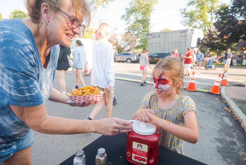 food vendors oakfield labor daze